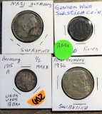 (4) Germany Coins
