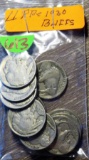 11 Pre 1930 Buffalo Nickels