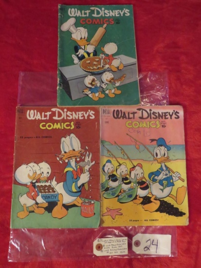 Walt disney comics and stories #134 nov 1951 First appearance of Besel boys