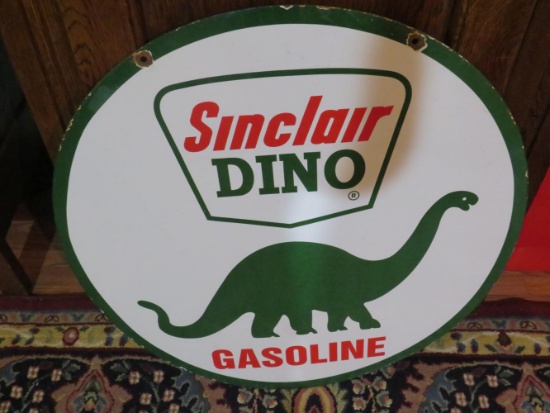 Sinclair Dino gasoline sign