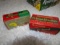 50 rds Remington High Speed, 50 rds 22 Rem Kleenbore Old Boxes