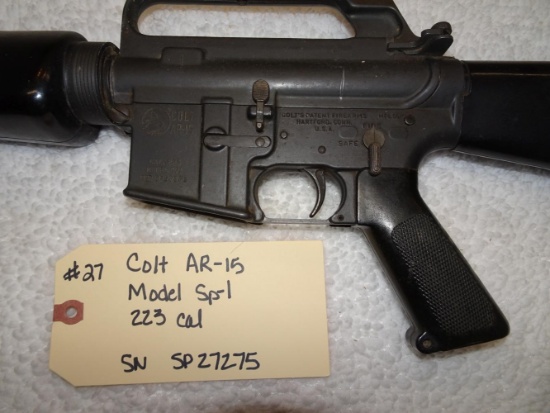 Colt AR-15 Model SP-1 223 Cal
