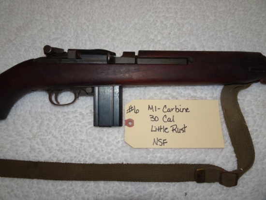 M1-Carbine 30 Cal Little Rust