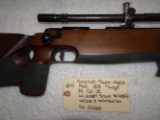 Anschutz Super - Match Mod 1813 22 Cal LR W/Junetl Scope SN 40843 Target Rifle w/case & accessories
