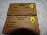 2 boxes 5.56 mm blanks