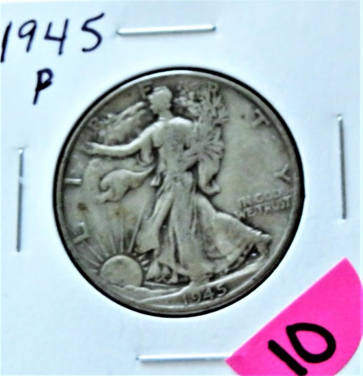 1945-P Walking Liberty Half Dollar