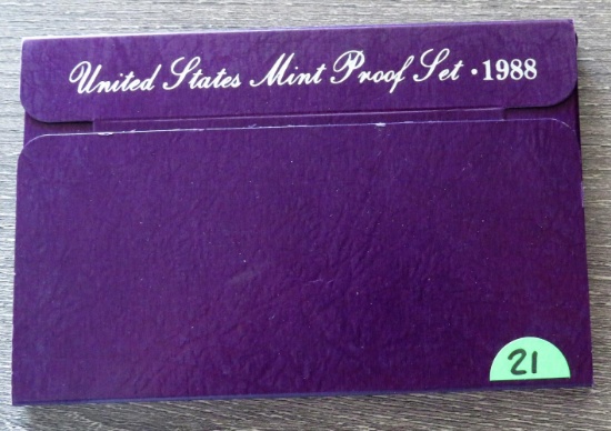 1988 US Mint Proof Set