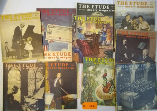 1942-1946 Etude Magazines
