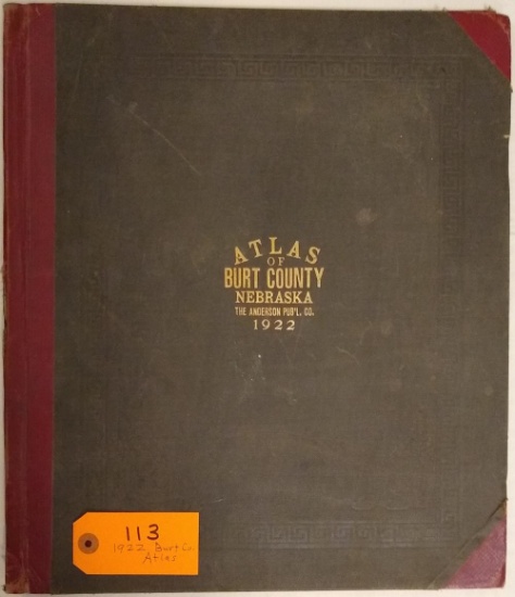 1922 Burt County Atlas