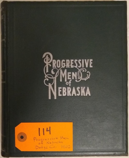 Book-Progressive Men of Nebraska