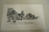 Pencil Sketch - Barnhouse