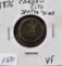 1876 CC Seated Dime