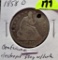 1858-O Seated Half