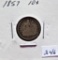 1857 Seated Dime