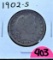 1902-S Half Dollar