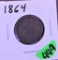 1864 2 Cent Piece