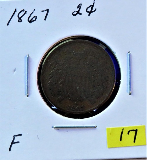 1967 2 Cent Piece