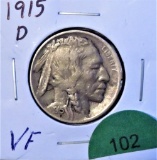 1915-D Buffalo Nickel