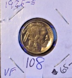 1925-S Buffalo Nickel