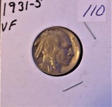 1931-S Buffalo Nickel