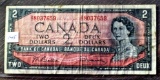 1954 Canada $2 Obsolete Note