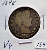 1898 Barber Half