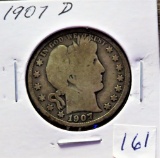 1907-D Barber Half