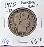 1915-D Barber Half