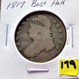 1817 Chopped Bust Half