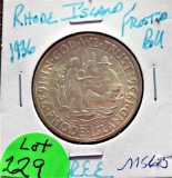 1936 Rhode Island Commem Half