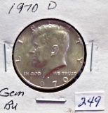 1970-D Kennedy Half