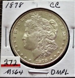 1878 CC Morgan Dollar