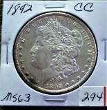 1892 CC Morgan Dollar