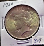 1924 Peace Dollar