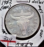 1982 Canada Silver dollar
