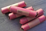 5 Rolls WW2 Steel Cents