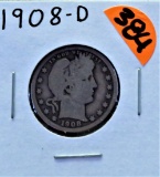 1908-D Quarter