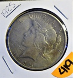 1925 Peace Dollar