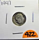 1947 Roosevelt Dime