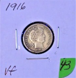 1916Barber Dime