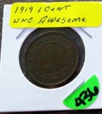 1919 Canada 1 Cent