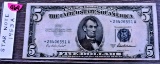 Star Note 1953A $5 Blue Seal Note