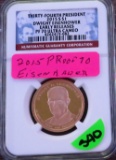 34th President 2015-S Dwight Eisenhower $1