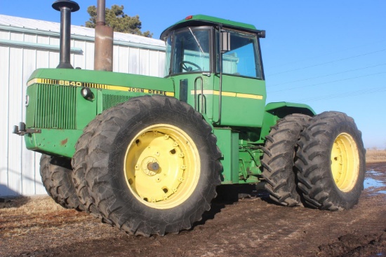 1980 John Deere 8640 4WD Tractor, 7,360 Hrs.50 Series Updates