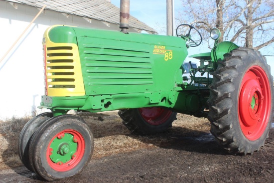 1953 Oliver 88, Gas, 13.6-38 Tires, Older Restoration