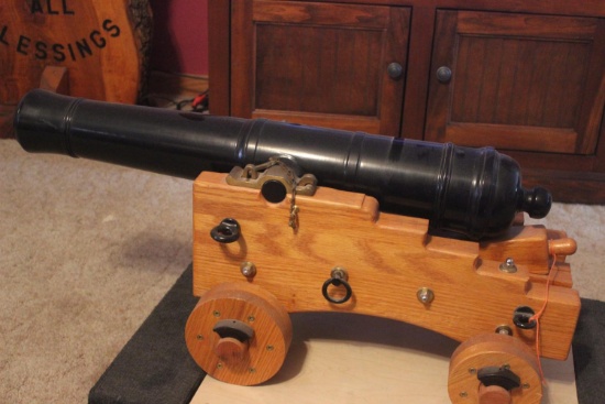 Custom Made Cannon, Made Of Gray Iron, 29” Barrel