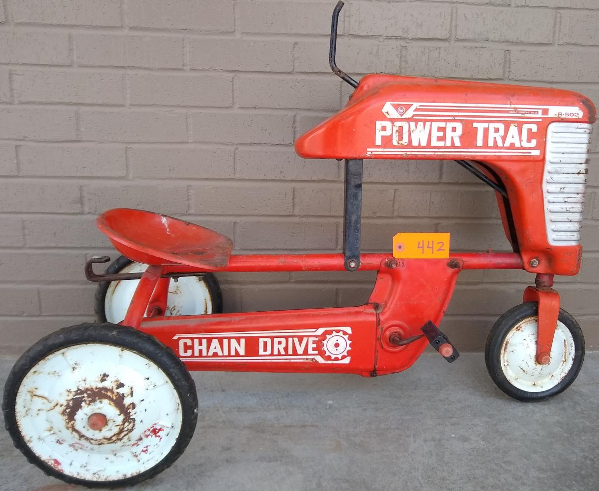 AMF Power Trac Model No. B-502 Pedal Tractor | Proxibid