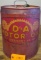 D-A Motor Oil 5 Gal Indianapolis Indiana