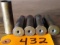 5x Winchester No12 Full Brass Shotgun Shells