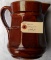 Brown Stoneware Pitcher